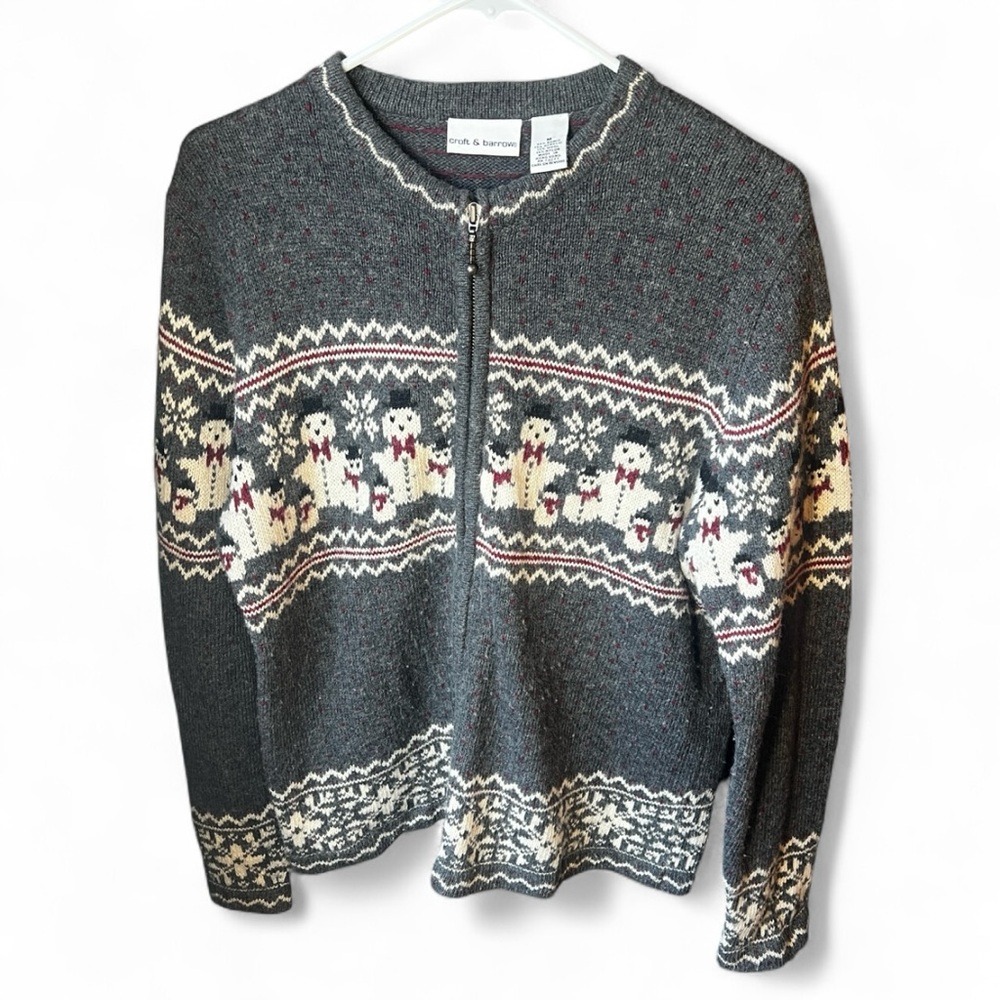 Croft & Barrow Winter Sweater - Size medium